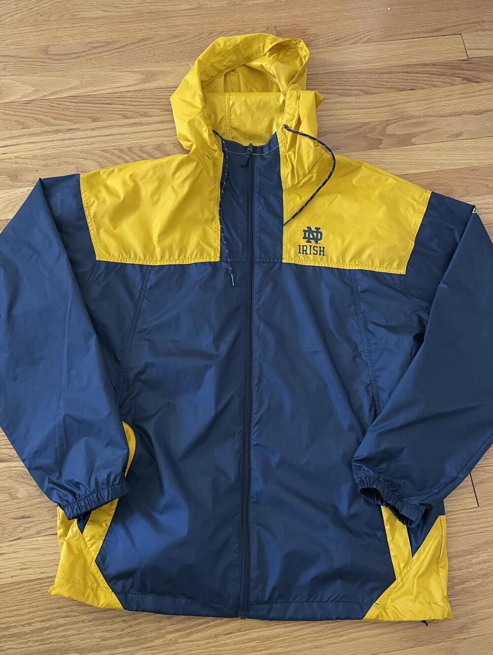 COLUMBIA NAVY NOTRE DAME OMNI SHADE WINDBREAKER